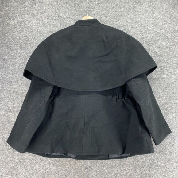 New Eloquii Jacket Women 18/20 Plus Black Crew Neck Long Sleeve Lined Button - Picture 2 of 11